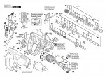 Bosch 0 603 314 703 Pbh 200 Re Rotary Hammer 230 V / Eu Spare Parts